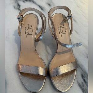 AGL Platinum-powder Heels